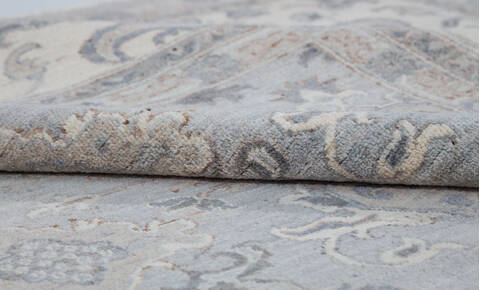 Chobi Light Gray Hand Knotted 80 X 100 Area Rug 700-157775 Image 7