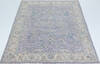 Chobi Purple Hand Knotted 51 X 70  Area Rug 700-157782 Thumb 1