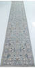 Chobi Grey Runner Hand Knotted 210 X 1510 Area Rug 700-157783 Thumb 1