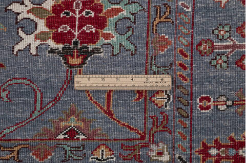 Chobi Grey Hand Knotted 50 X 68  Area Rug 700-157787 Image 8