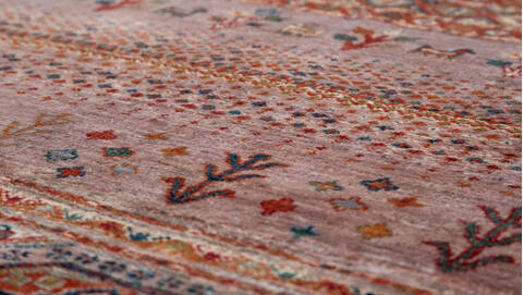 Chobi Pink Hand Knotted 40 X 63 Area Rug 700-157788 Image 3