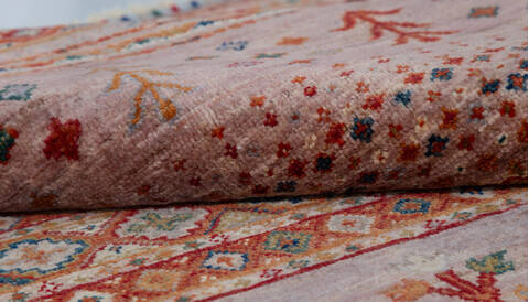 Chobi Pink Hand Knotted 40 X 63 Area Rug 700-157788 Image 7