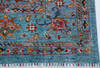 Chobi Blue Hand Knotted 69 X 99  Area Rug 700-157792 Thumb 4
