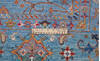 Chobi Blue Hand Knotted 69 X 99  Area Rug 700-157792 Thumb 8