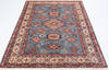 Kazak Grey Hand Knotted 510 X 80  Area Rug 700-157794 Thumb 1