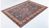 Kazak Grey Hand Knotted 510 X 80  Area Rug 700-157794 Thumb 2