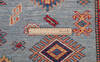 Kazak Grey Hand Knotted 510 X 80  Area Rug 700-157794 Thumb 8