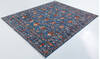 Chobi Blue Hand Knotted 82 X 99  Area Rug 700-157801 Thumb 2