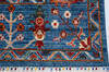 Chobi Blue Hand Knotted 82 X 99  Area Rug 700-157801 Thumb 4