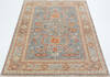 Chobi Grey Hand Knotted 410 X 611  Area Rug 700-157806 Thumb 1