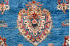 Chobi Blue Hand Knotted 40 X 58  Area Rug 700-157808 Thumb 6