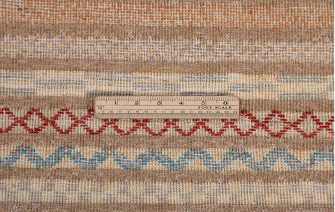 Chobi Beige Hand Knotted 49 X 64  Area Rug 700-157811 Image 8