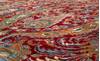 Chobi Red Hand Knotted 83 X 99  Area Rug 700-157815 Thumb 3
