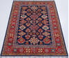 Kazak Blue Hand Knotted 40 X 64  Area Rug 700-157822 Thumb 1