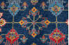 Kazak Blue Hand Knotted 55 X 710  Area Rug 700-157823 Thumb 6