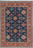 Kazak Blue Hand Knotted 55 X 710  Area Rug 700-157823 Thumb 0