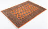 Bokhara Orange Hand Knotted 49 X 69  Area Rug 700-157873 Thumb 2