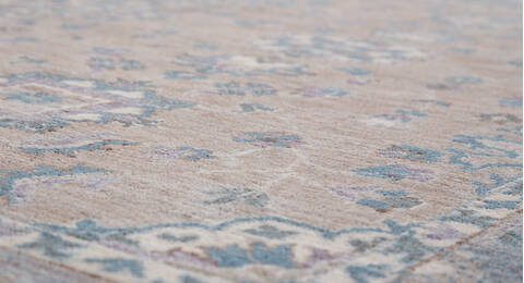 Chobi Yellow Hand Knotted 49 X 75  Area Rug 700-157875 Image 3