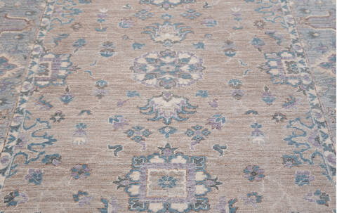 Chobi Yellow Hand Knotted 49 X 75  Area Rug 700-157875 Image 5