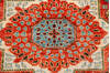 Chobi Orange Runner Hand Knotted 210 X 117  Area Rug 700-157879 Thumb 6