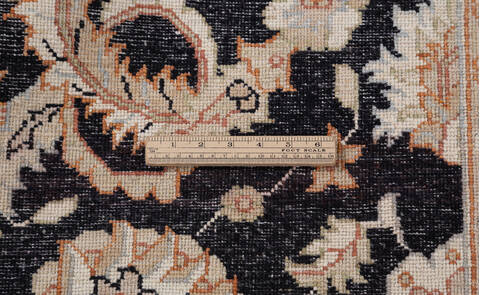 Chobi Black Hand Knotted 56 X 710  Area Rug 700-157920 Image 8