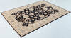 Chobi Black Hand Knotted 56 X 710  Area Rug 700-157920 Thumb 2