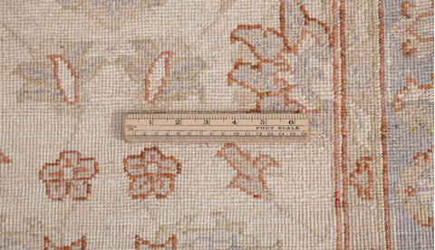 Chobi Beige Runner Hand Knotted 26 X 159  Area Rug 700-157931 Image 8