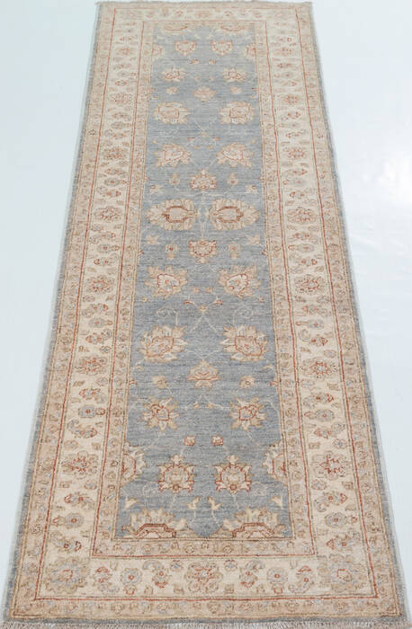 Chobi Green Runner Hand Knotted 24 X 77  Area Rug 700-157934 Image 1