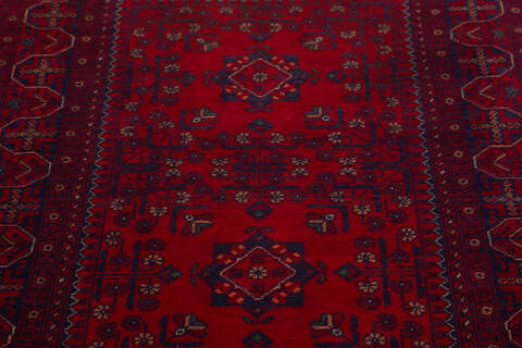 Khan Mohammadi Red Hand Knotted 33 X 49  Area Rug 700-157962 Image 5