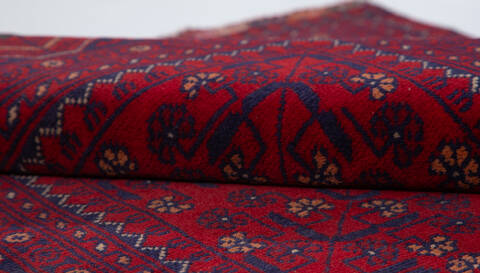 Khan Mohammadi Red Hand Knotted 33 X 49  Area Rug 700-157962 Image 7