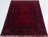 Khan Mohammadi Red Hand Knotted 33 X 49  Area Rug 700-157962 Thumb 1