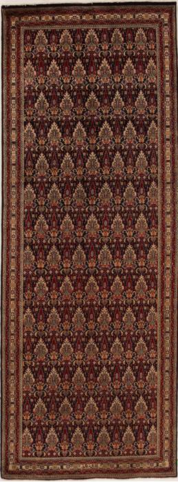 Kashan Blue Runner Hand Knotted 46 X 122  Area Rug 250-16003 Image 0