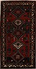 Hamedan Multicolor Runner Hand Knotted 53 X 102  Area Rug 250-16004 Thumb 0