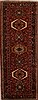 Karajeh Red Runner Hand Knotted 49 X 126  Area Rug 250-16010 Thumb 0