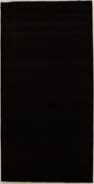 Gabbeh Brown Runner Hand Knotted 50 X 99  Area Rug 250-16036 Image 0