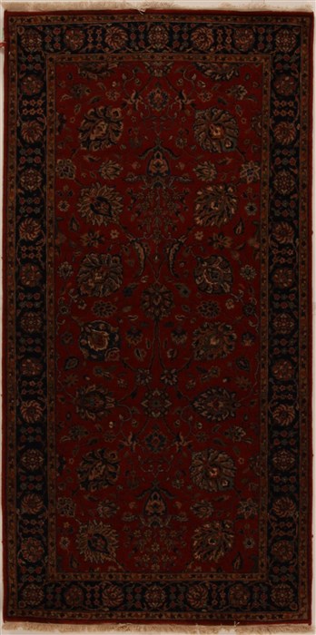 Tabriz Red Hand Knotted 40 X 80  Area Rug 250-16038 Image 0