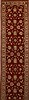 Pishavar Red Runner Hand Knotted 310 X 167  Area Rug 250-16046 Thumb 0
