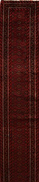 Persian Hamedan Multicolor Runner 16 to 20 ft Wool Carpet 16058
