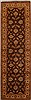 Pishavar Brown Runner Hand Knotted 311 X 129  Area Rug 250-16068 Thumb 0