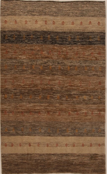 Gabbeh Multicolor Hand Knotted 40 X 67  Area Rug 250-16078 Image 0