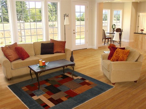Gabbeh Multicolor Hand Knotted 41 X 59 Area Rug 250-16079 Image 5