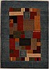 Gabbeh Multicolor Hand Knotted 41 X 59 Area Rug 250-16079 Thumb 0