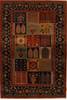 Bakhtiar Multicolor Hand Knotted 41 X 60  Area Rug 250-16081 Thumb 0