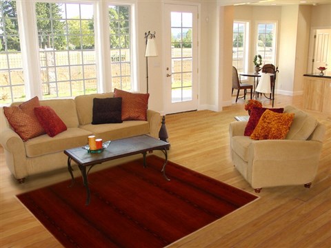 Gabbeh Red Hand Knotted 311 X 61 Area Rug 250-16082 Image 5