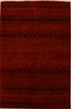 Gabbeh Red Hand Knotted 311 X 61 Area Rug 250-16082 Thumb 0