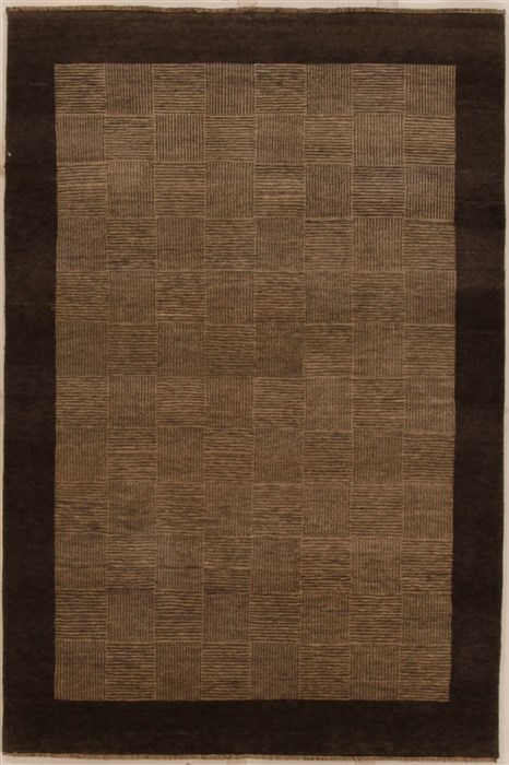 Gabbeh Grey Hand Knotted 311 X 511 Area Rug 250-16088 Image 0