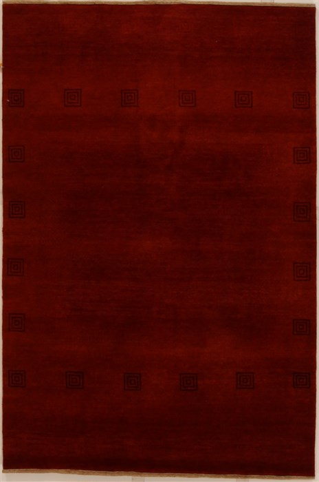 Gabbeh Red Hand Knotted 311 X 510 Area Rug 250-16094 Image 0