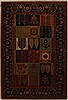 Bakhtiar Multicolor Hand Knotted 40 X 510  Area Rug 250-16096 Thumb 0