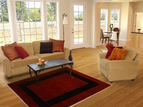 Gabbeh Red Hand Knotted 41 X 511 Area Rug 250-16100 Image 5