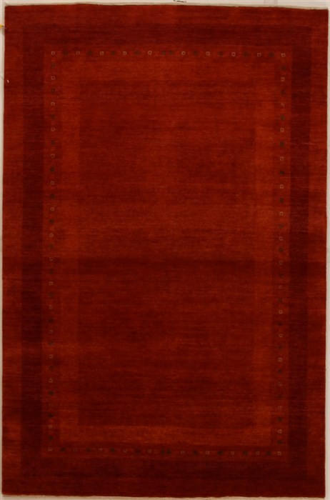 Gabbeh Red Hand Knotted 311 X 511 Area Rug 250-16103 Image 0